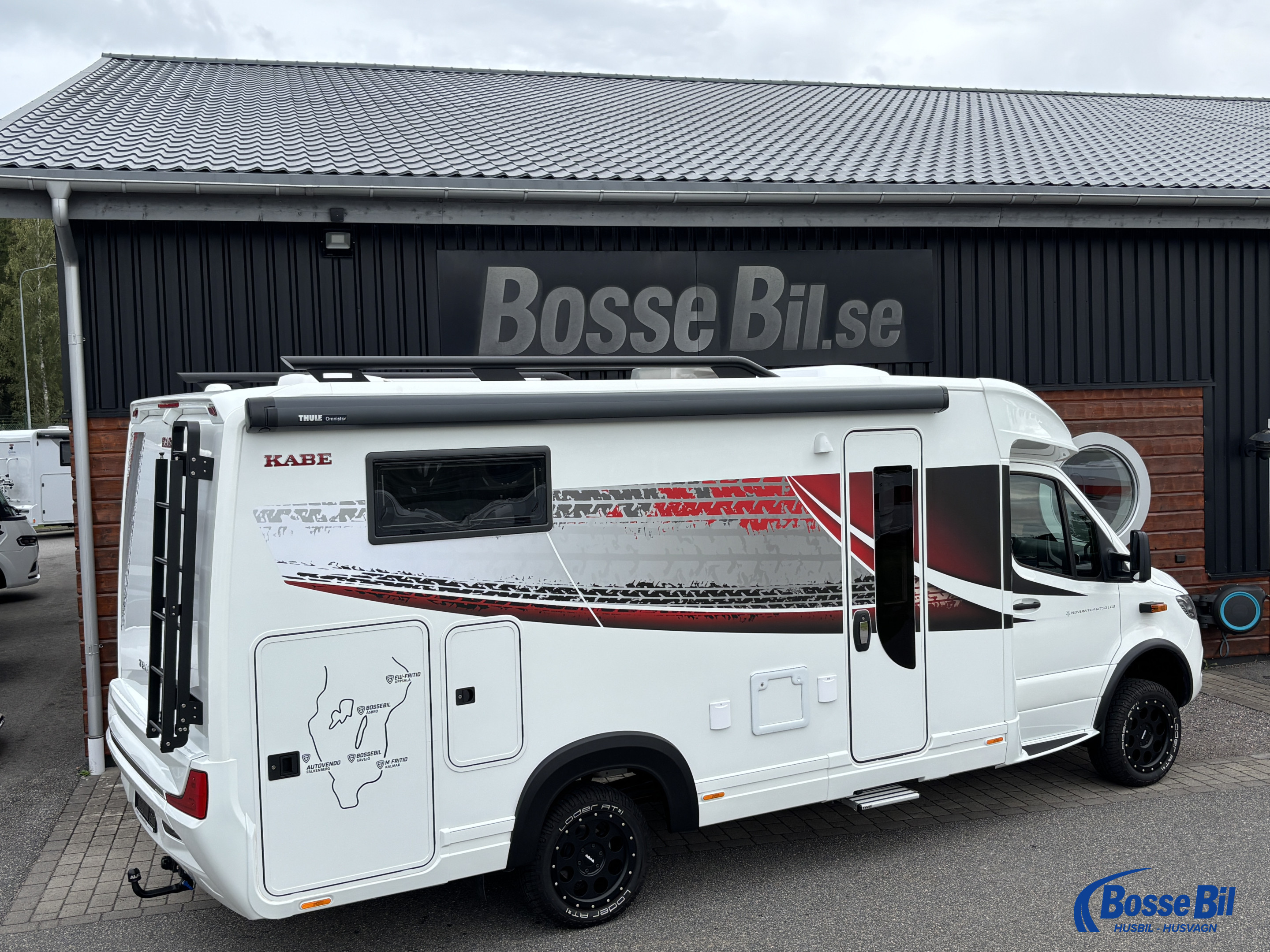 KABE NOVUM 750 Traq LGB *Demobil*4WD*Drag*Litium*Solcell*Inverter* - KABE