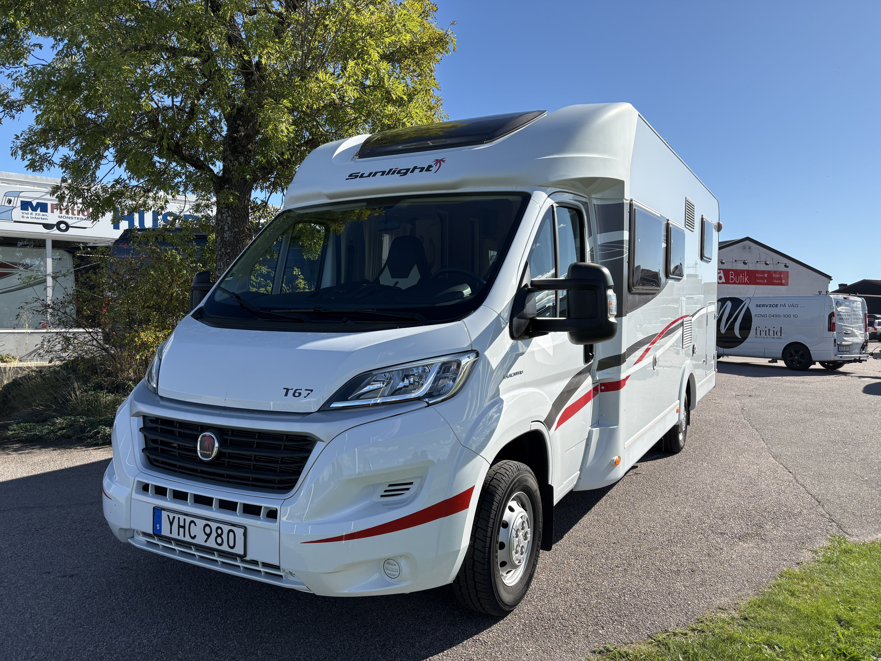Sunlight T 67 (kamrem+service -26, taksäng, 3500kg) - Sunlight