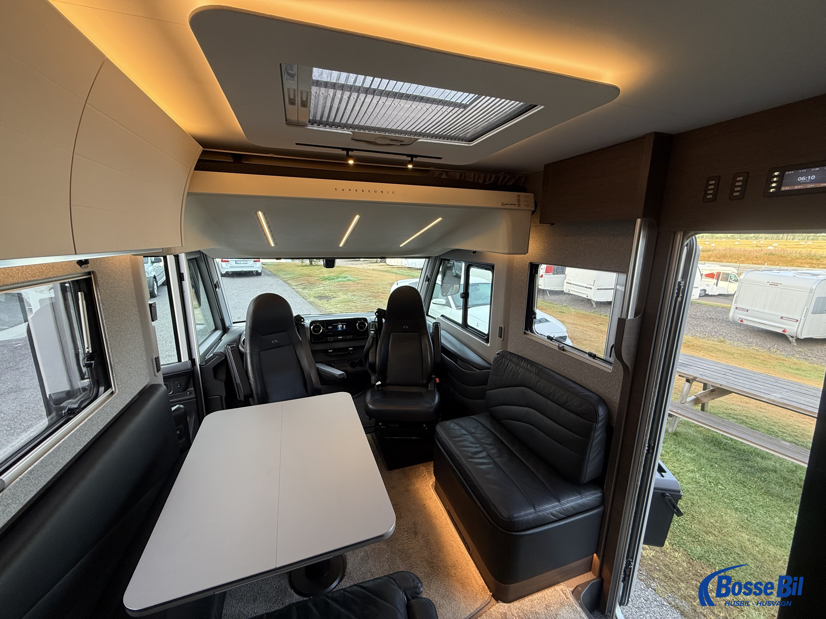 Adria SUPERSONIC 890 LL * Hydr. stödben * AC * Skinn * - Adria