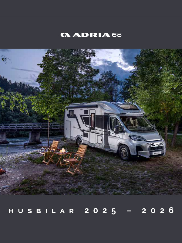 Adria katalog 2026 för husbil